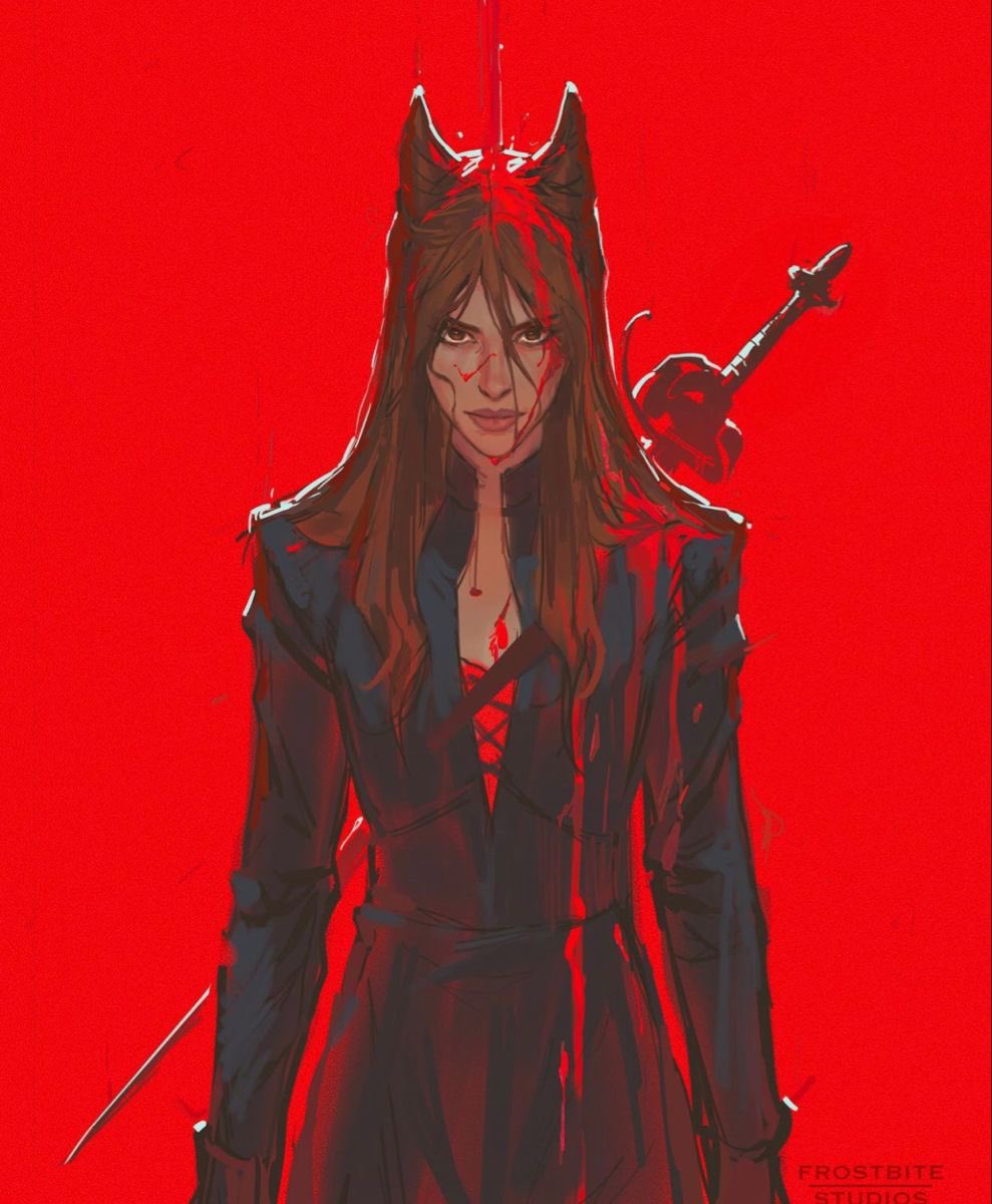fayrchilds's tweet photo. some books just don’t need a live action adaptation at all because no real human could ever serve this (art: frostbite.studios) https://t.co/xSAhTLAujd
