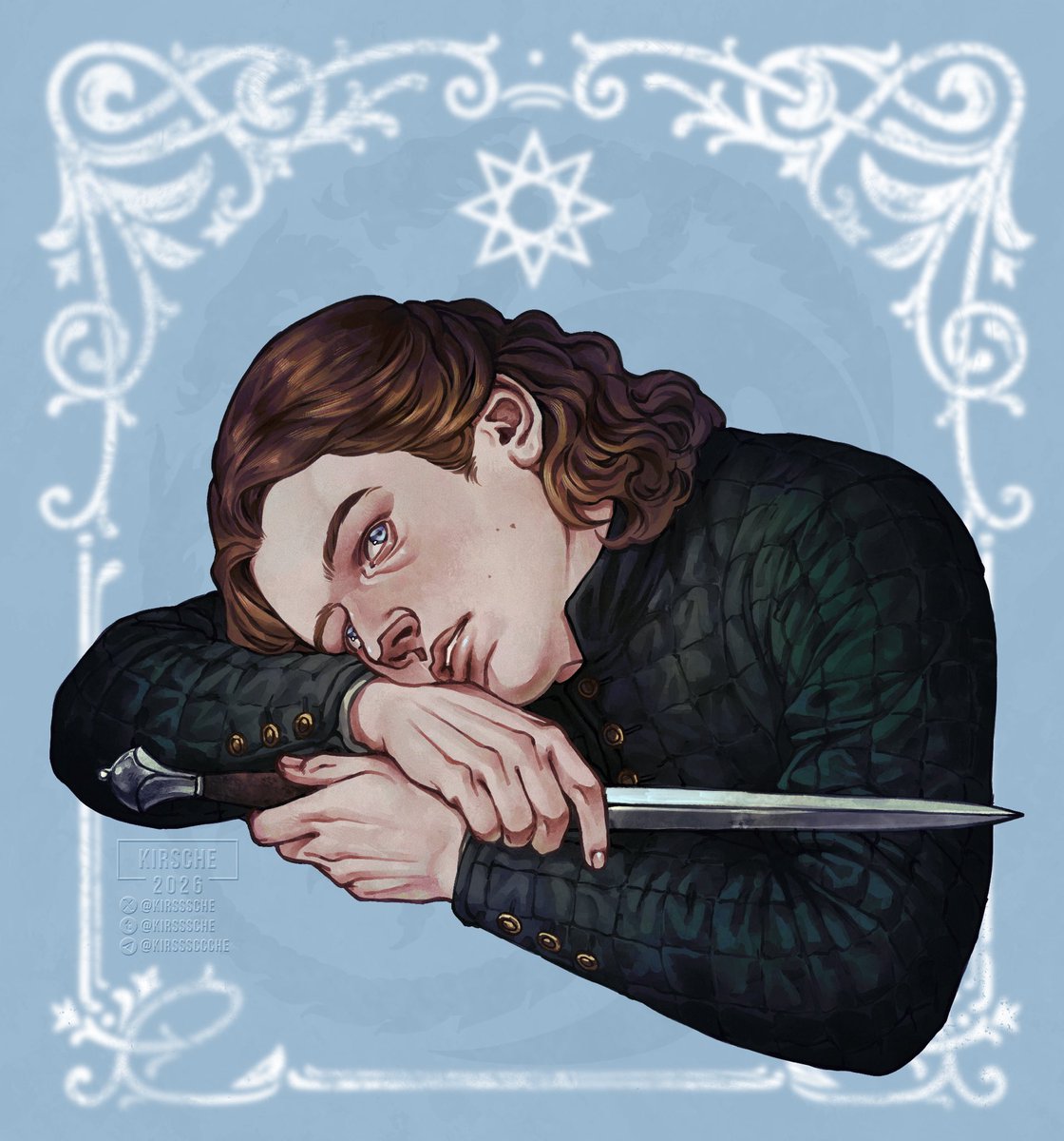 kirsssche's tweet photo. “He's stalwart. Clever. As adept with his lute as he is with his sword. And a feature in the fancies of many a young lady, I'll wager. He's kind.”

#hotd  #houseofthedragon  #hotdfanart #daerontargaryen #daeronthedarling https://t.co/9zGZ5N2Pup