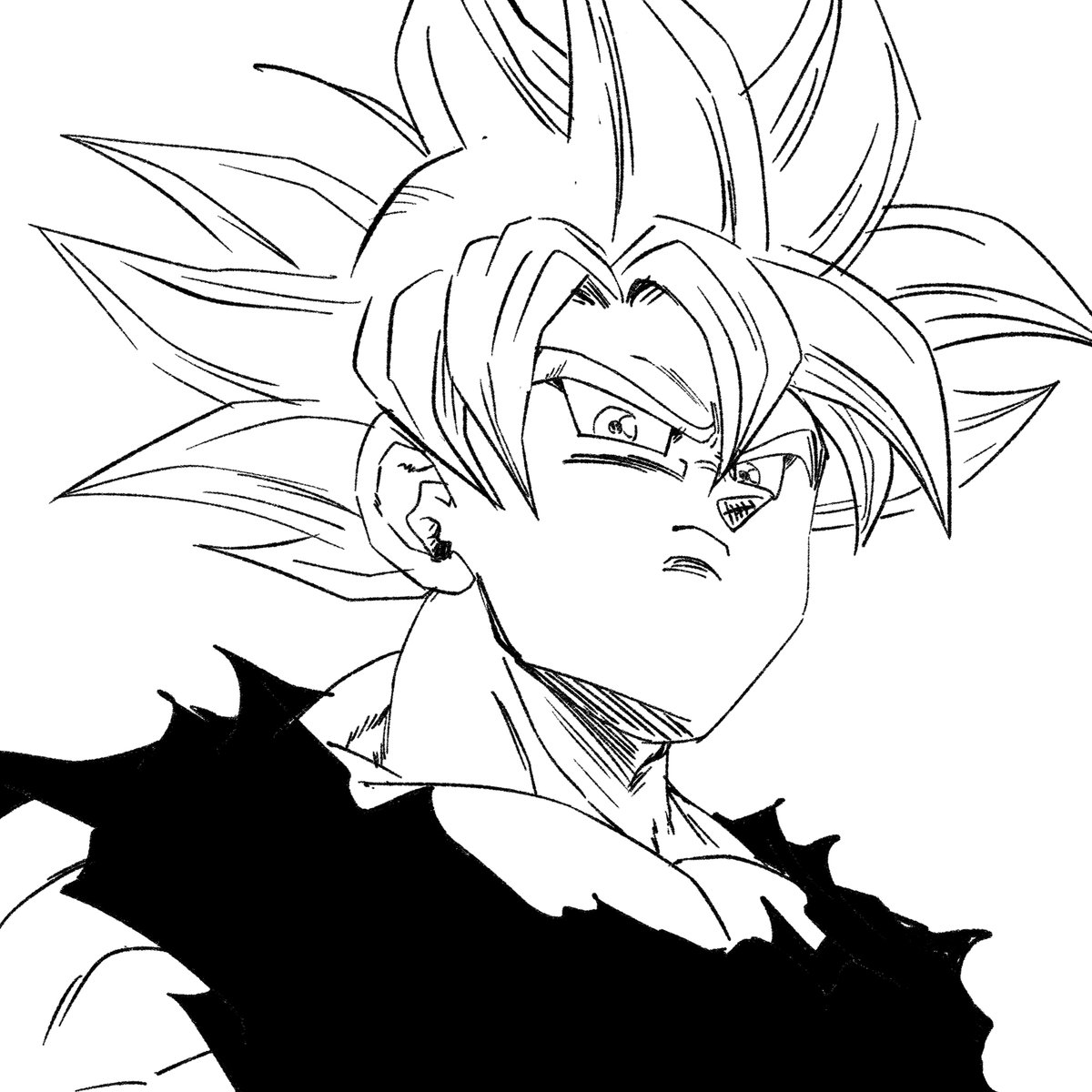 1rasutotoukou's tweet photo. この角度描いてて楽しい https://t.co/kbo5xgGGpz