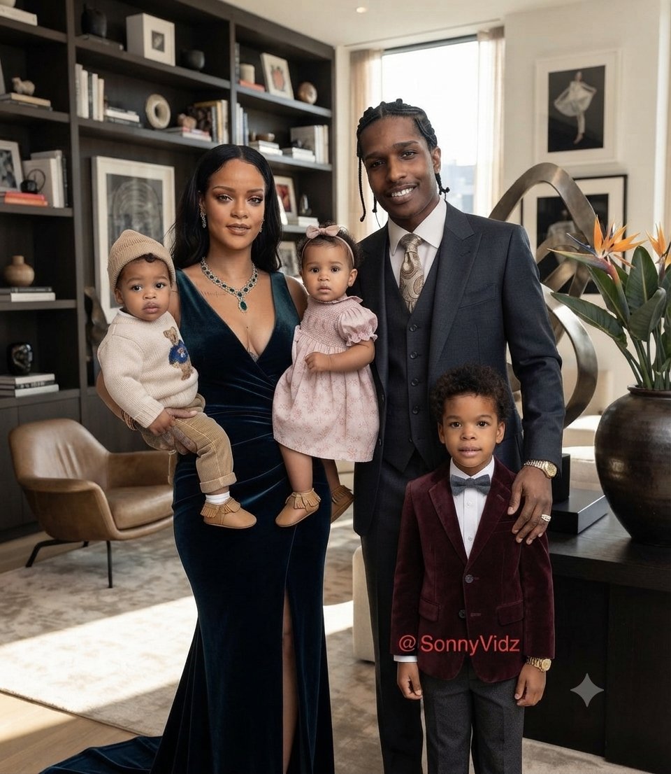SonnyVidz's tweet photo. The Beautiful family of Rihanna and ASAP Rocky https://t.co/4MwUhPXFUb