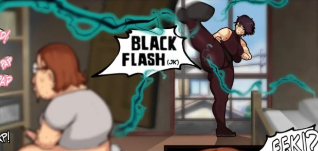 JackSablier's tweet photo. Me apareció un Hentai de Jujutsu Kaisen y me enojé por el LARP DE MAKI USANDO ENERGÍA MALDITA PARA UN BLACK FLASH https://t.co/iMSFMH2QDx