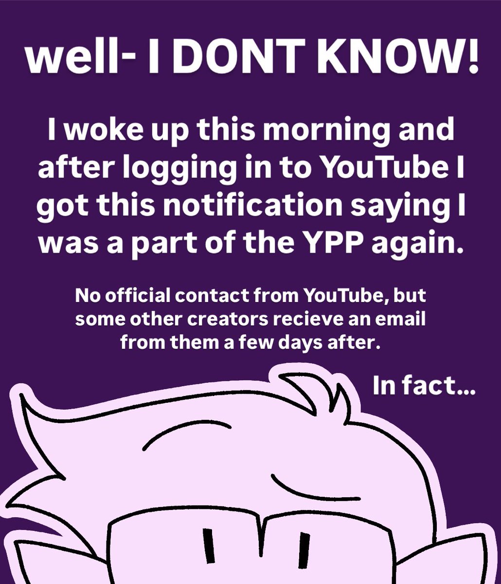 KelseyAnimated's tweet photo. I HAVE AN UPDATE! Not sure exactly when or why, but my monetization on my channel has magically appeared again!! I can’t thank you guys enough for giving this issue the traction it needs to be solved, this whole mess is so frustrating and ITS STILL HAPPENING TO OTHER CREATORS! https://t.co/43xIyhZ9er