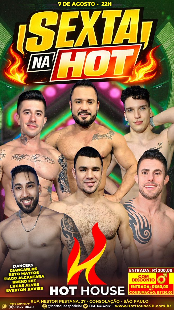 HothouseSP's tweet photo. Hoje o espetáculo #Giancarlo tirando tudo #Stripperboys #Stripershowboys #boysnus #pauduro no palco da #Hothouse e nos nossos canais VIP 

👉 https://t.co/RBr6gmXYhS
👉 https://t.co/C0AH0b1H6q https://t.co/Q6E72067ps