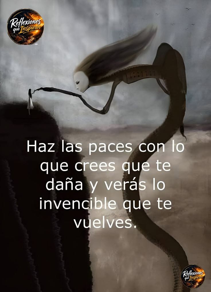 iqsolita's tweet photo. Haz las paces con tus miedos y somete lo que crees que te daña; al dejar de luchar contra lo que te asusta y comprenderlo, le quitas su poder y descubres una fuerza interior invencible. https://t.co/cUb770DVct