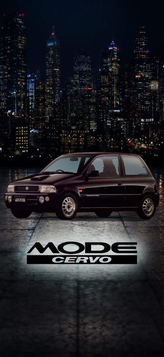 suzukicojp's tweet photo. ＼ #スズキ愛車壁紙 📱
今月は、1990年に登場した #セルボモード の壁紙をシェア✨

楕円ラインを基調とした、当時としては非常に先鋭的で上質なスタイリング。 
軽自動車初となる「4気筒660cc」EPI DOHC 16バルブインタークーラーターボエンジンの搭載や、日本初のオパール＋パールマイカ塗装の採用など、技術とデザインの両面で大きな話題を呼びました👀💡

時代を経ても色褪せない、洗練されたレトロモダンな一台🙌🏻
ぜひスマホの壁紙に設定して、当時の空気感を感じてみませんか？

「懐かしい！」「このデザイン、今見ても好き！」という方は、ぜひ【いいね＆保存】をお願いします🙋🏻‍♀️

#スズキ  #SUZUKI  #セルボモード  #壁紙配布