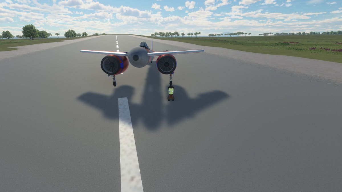 Gutigwolfe's tweet photo. Some pics of my recent streams. Check out my Snow Jerbs Jet! #ksp #KerbalSpaceProgram #jets #helicopter #spacesim #videogames https://t.co/gE0GOan4dU