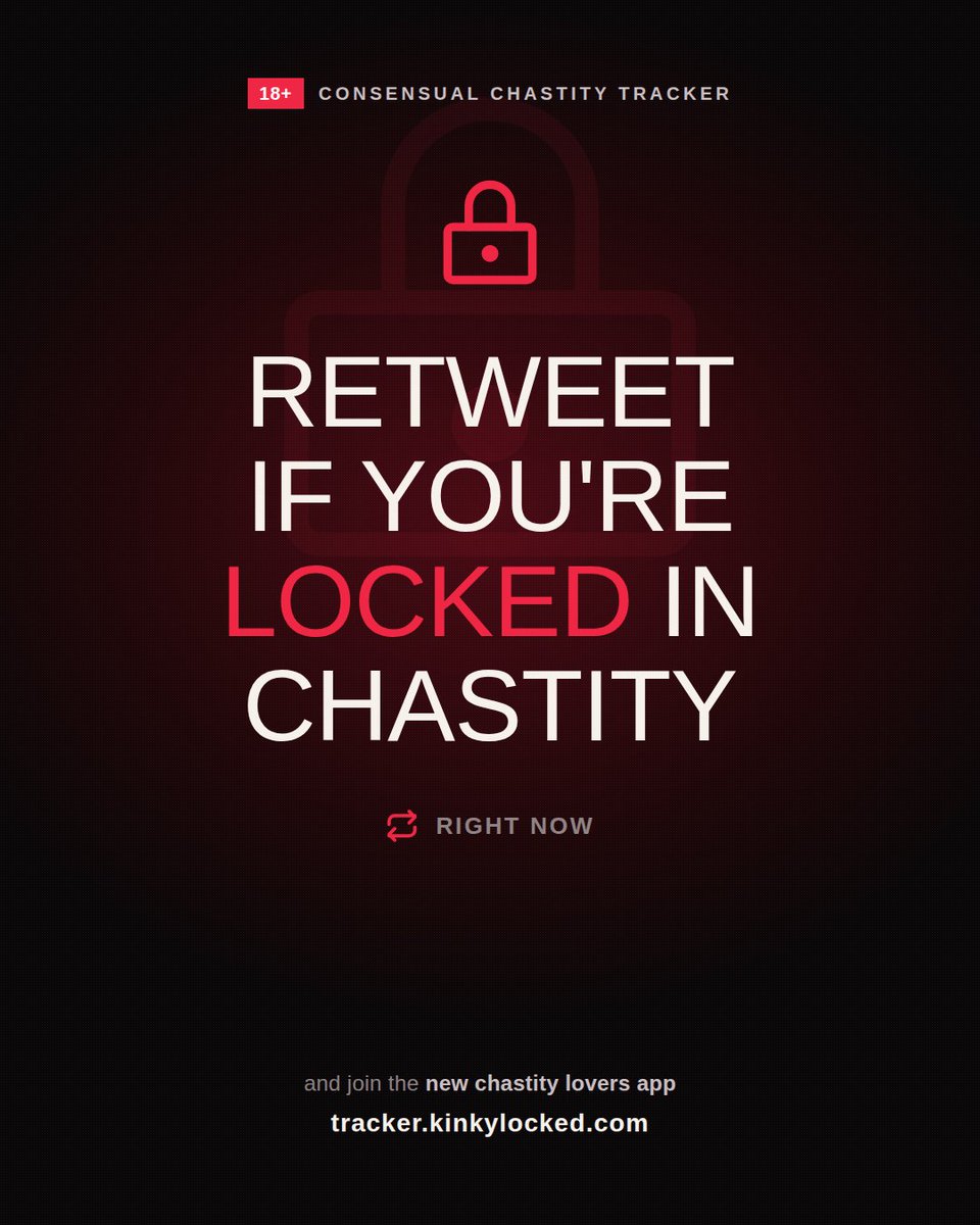 Chastity_Alpha's tweet photo. Good boys retweet and join new chastity lovers space: https://t.co/nsy4kkGZ0D https://t.co/LiIDLrZC1N