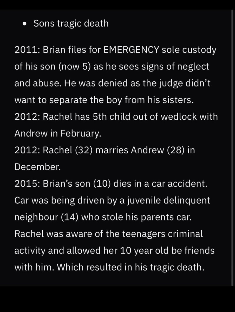 OwenBenjamin's tweet photo. This is Andrew and Rachel Wilson’s timeline. They actually have zero children in wedlock. They used the court to keep a child from his actual dad who wanted to care for him. They also used the court to get the same man to pay child support.

I don’t expect perfection and we all have a history. But these people entire public persona is that the courts abuse men, Christianity, women are sluts and whores and single moms should never be courted by any man after she’s been “worn out.”

The Wilson’s have escalated to publicly lying and slandering people trying to find justice for their friend. They are also attempting to sell a mob a false narrative to convince the state to execute an innocent man. As Christian’s…..
It’s framed as a joke which is why I can see these things. It’s because I know how jokes are written and which ones are light and which ones are dark