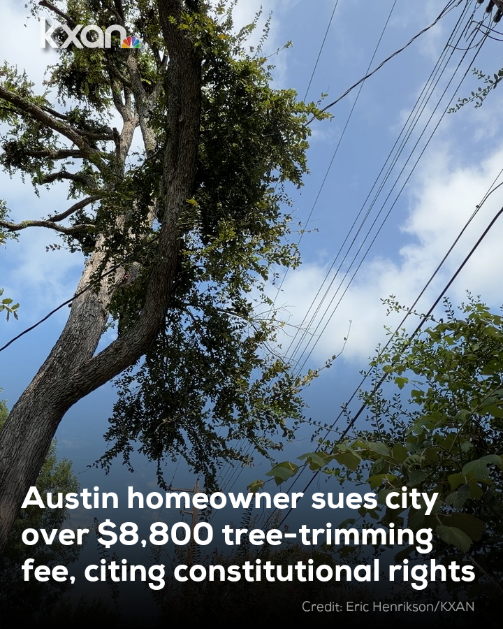 KXAN_News's tweet photo. The city’s arborist concluded that two trees were pruned beyond what Austin’s tree ordinance allows, which led to the fees. https://t.co/Xva0ZH7GzJ https://t.co/QPjLVKzAqb