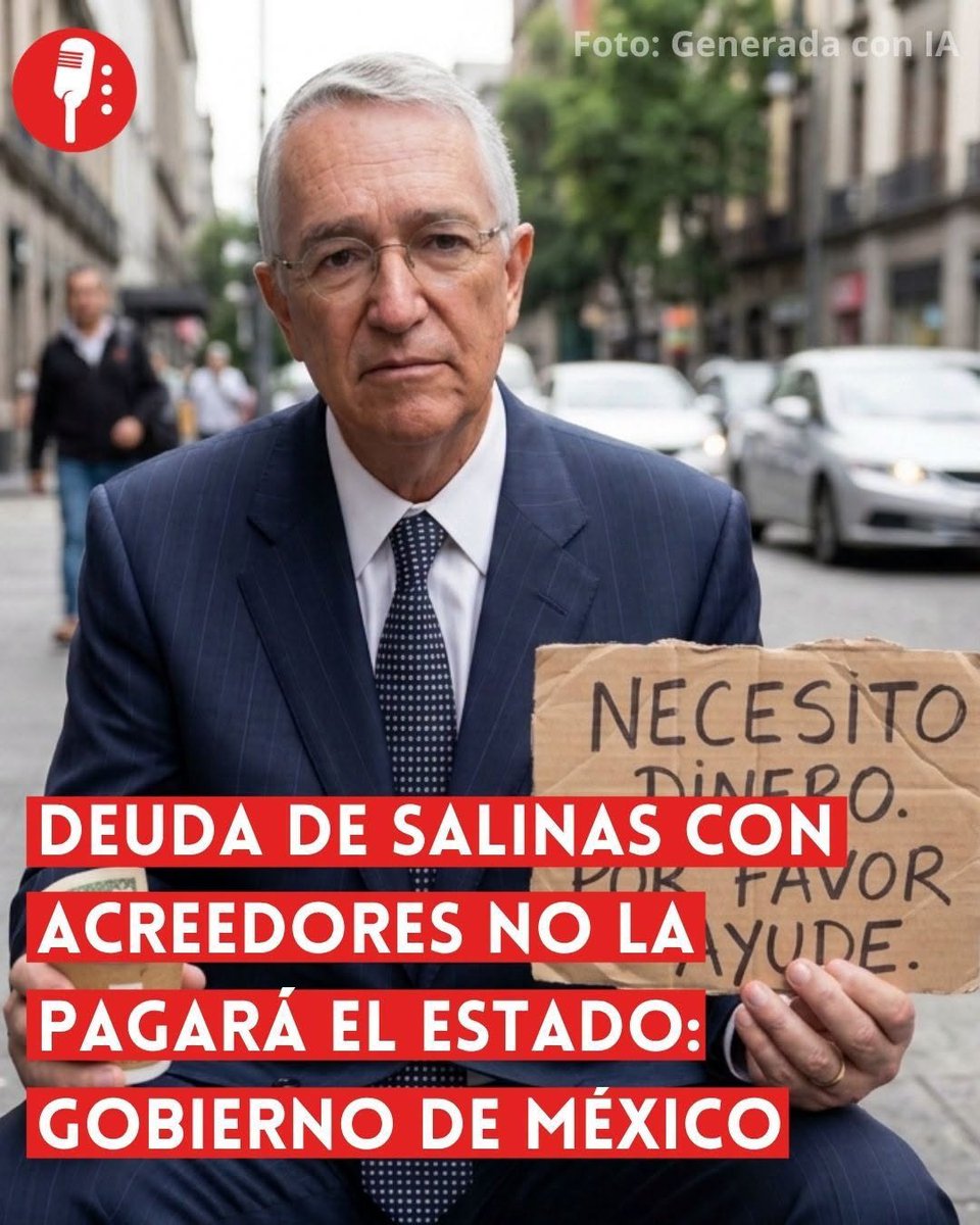 ReporterosMX_'s tweet photo. 👀📲 #LoMásVistoDeLaSemana

⭕ OJO | MÉXICO LE CIERRA LA CARTERA A SALINAS PLIEGO: SU DEUDA CON ACREEDORES NO LA PAGARÁ EL ESTADO

Ricardo Salinas Pliego, alias #LaPerritaDeTrump, sufrió un nuevo revés internacional. El Gobierno de México ganó el arbitraje promovido por acreedores de TV Azteca que pretendían que el Estado asumiera una deuda de 219 millones de dólares. El fallo fue claro: las deudas del usurero no las pagará el pueblo de México. https://t.co/eD2zZCUja9
