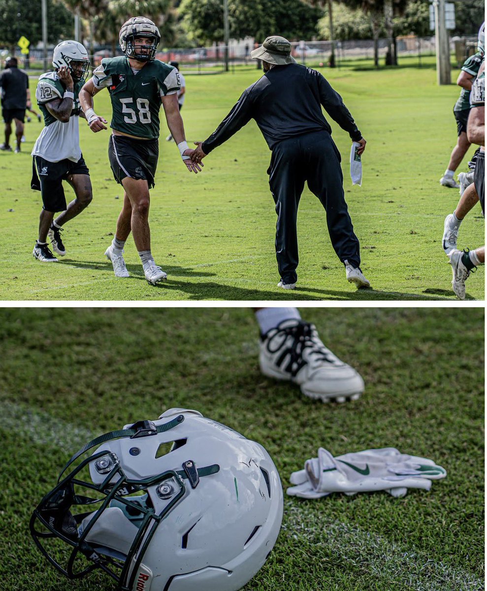 CoachKLBs's tweet photo. DAY 3️⃣
Today’s theme: Bring the energy
The pads get heavier.
The legs get tired.
The standard stays the same.
This is where camp starts to test you.
Embrace the heat.
Embrace the grind.
Embrace the guy next to you.
Keep stacking days.
#OneHeartbeat #CountOnMe #SUitUp #RollHats