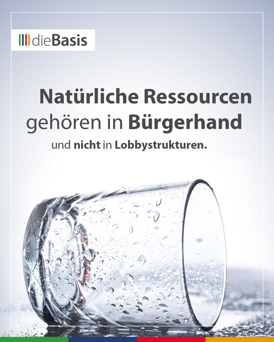 diebasispartei's tweet photo. dieBasis warnt davor, Ressourcen, wie Wasser, Boden, und Luft, in globale Kontrollsysteme zu überführen, und fordert, dass Wasser und Nahrung demokratisch und lokal bleiben, statt in die Kontrolle von Lobby-Organisationen oder Investoren zu geraten.
#Propaganda #WEF https://t.co/c68RtkQfMf