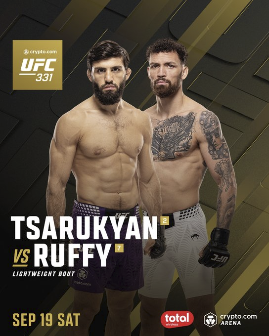 FightOneCom's tweet photo. #UFC331 wird stark! Am 19. September geht's rund!

#DAZNFightClub #UFC #MMA https://t.co/3SKTjriLvB