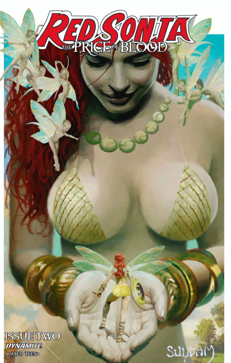 RetroCheating's tweet photo. Wishes do come true :D #RedSonjaThePriceofBlood #RedSonja #Dynamite #Comics #Streaming #Animated #Films #Movies #TvSeries #Cartoon https://t.co/ZRxW5S61pl
