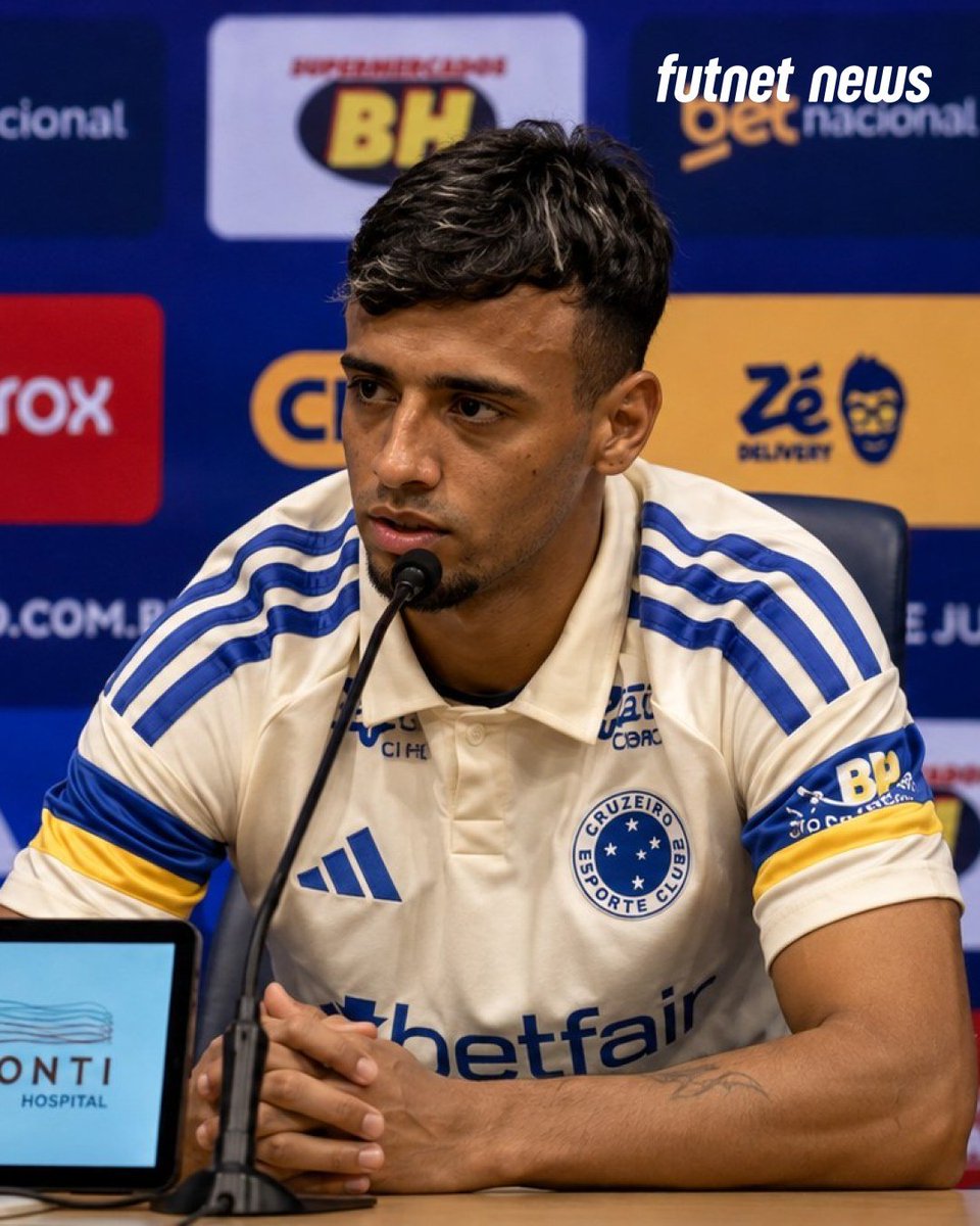 futnetnews's tweet photo. Lucho Rodríguez celebra chegada ao Cruzeiro e revela bastidores da escolha

https://t.co/Uc1q0pzZql

#Cruzeiro #FutNetNews https://t.co/38CRJUTTcI