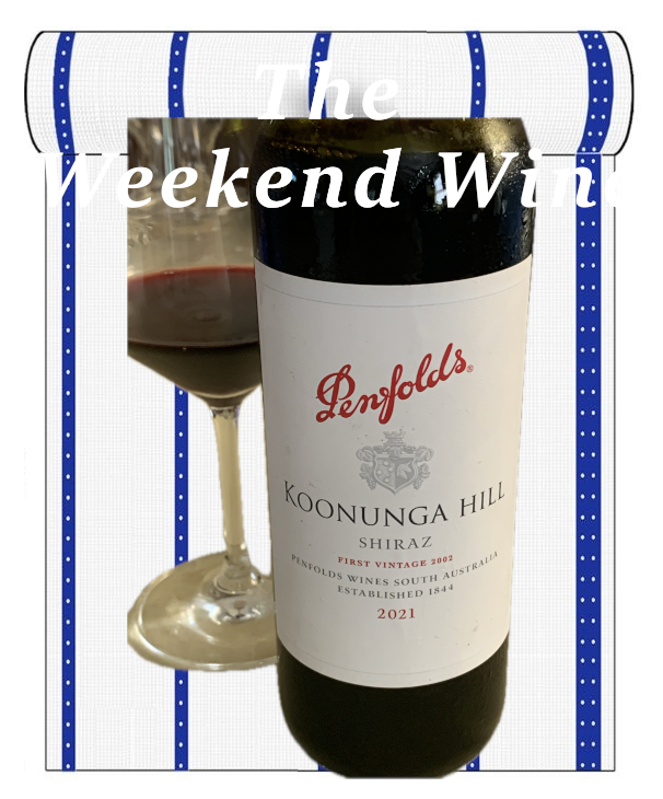 winenewsmaster's tweet photo. It's #WineOClock! Trying something that I haven't had in years! It's a @penfolds Koonunga Hill #Shiraz. It's punchy, but not like a cabSauvignon. Lots of flavor, and lots of after–things going on, on your palate. https://t.co/pw4H39f36G