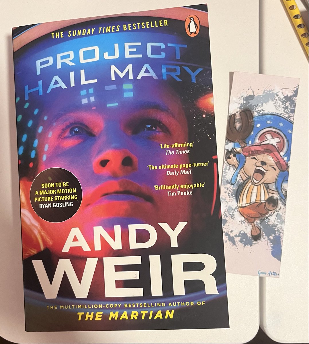 lomireads's tweet photo. 📖 cr: project hail mary - andy weir

the movie is one of my favourites of all time so idk why ive been putting this off for so long, but im finally starting it woohoo!! ⊹ ࣪ ˖ https://t.co/YcOE9jjPuV