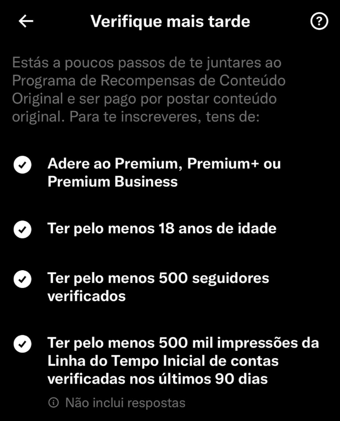 poptime's tweet photo. 🚨 URGENTE: O Twitter/X anunciou que NÃO aceita mais inscrições para o programa de criadores e irá lançar um novo programa, onde exigirá que apenas contas com conteúdos ORIGINAIS sejam monetizadas. https://t.co/WvdHejO18c
