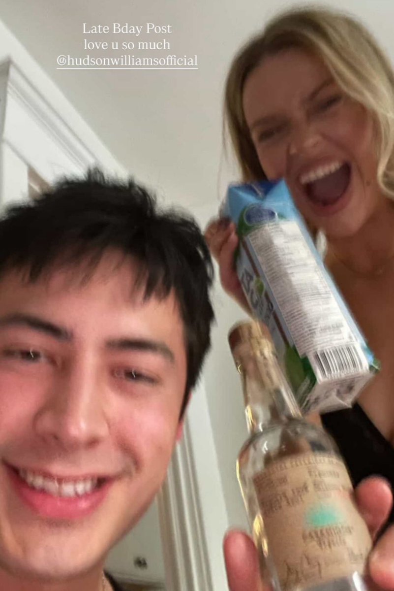 thehudprint's tweet photo. my favorite part about this is how he became such good friends with the girl that dances with ilya in the club on ep 4 despite never interacting with her directly on the show/her time on set being very brief and yet, she even comments on his posts up until this day 😭 https://t.co/neeVAscbHa