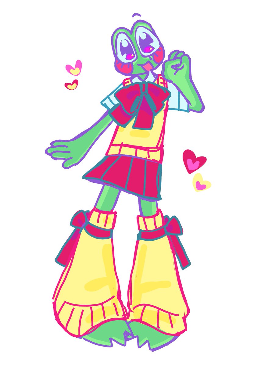 M00NBUGGIES's tweet photo. anime ribbit if they were awesome #TADC https://t.co/mF7OJdmNmU