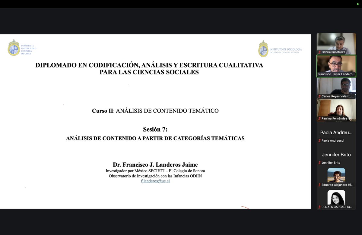 Colsonora's tweet photo. Del relato a la evidencia: investigador del Colson imparte diplomado sobre análisis cualitativo y herramientas de inteligencia artificial en la PUC de Chile | #notaColson

📰Más información en:  https://t.co/ErWmPAmdq0 https://t.co/3ocoLHl9YS