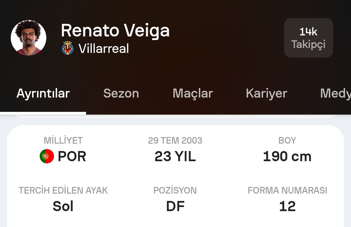 lemarcaspors_'s tweet photo. Galatasaray, Villarreal forması giyen Renato Veiga’yı listesine aldı. (Ertan Süzgün) https://t.co/MRY9lHY7SI