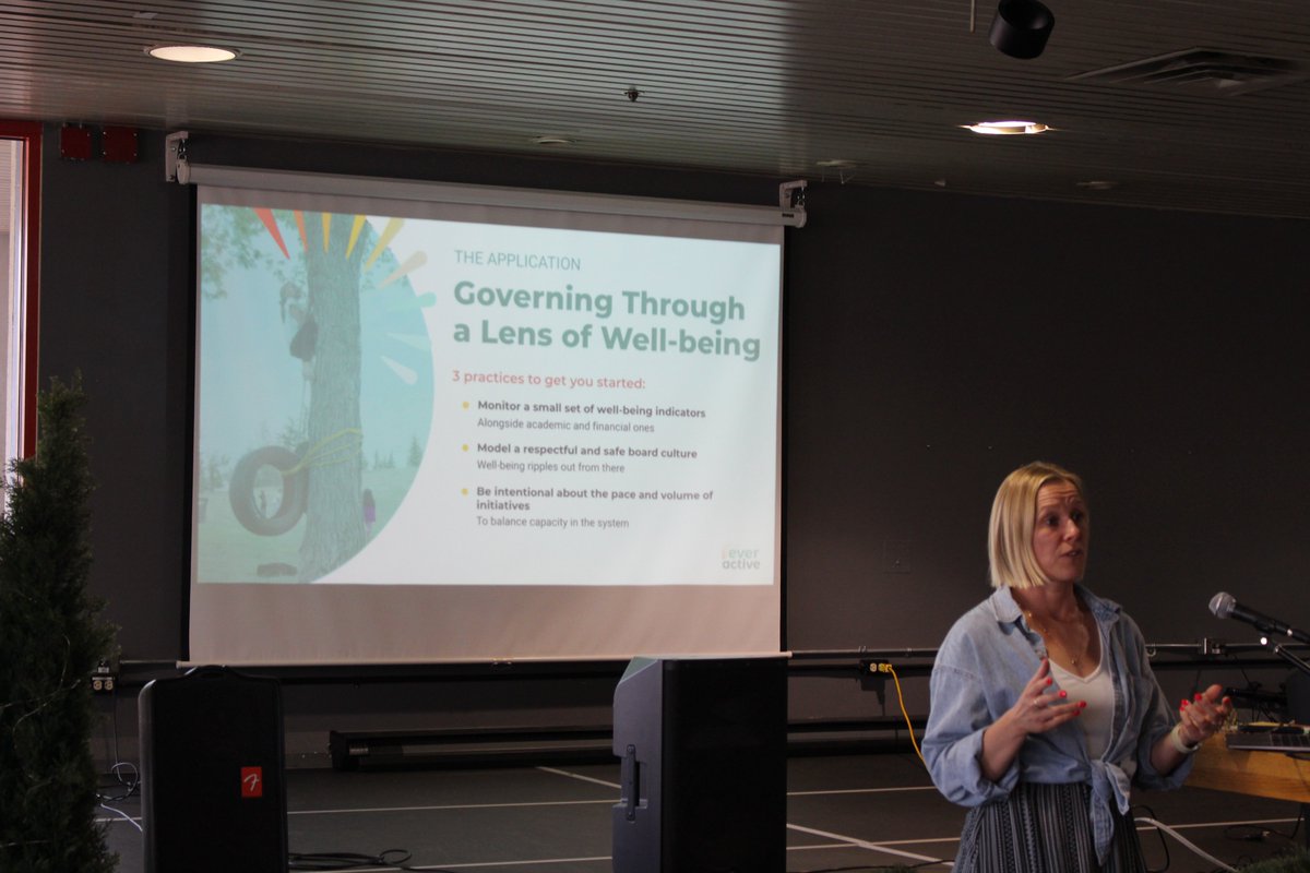 PublicSchoolsAB's tweet photo. #PSBAA members heard from Kerri Murray, Executive Director at @EverActiveAB. Ever Active provides direct programming for children and youth, mentorship for school and community leaders, events that foster growth and learning, and resources that support well-being. https://t.co/7yseg72KJU
