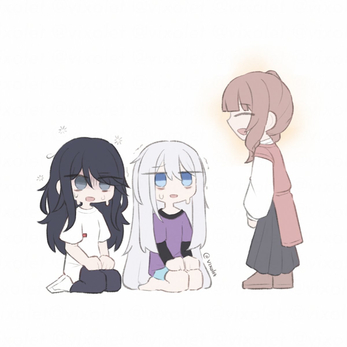 _vixolet's tweet photo. remember to take a rest.. 🎸🎼 #prsk_FA https://t.co/F76rE4rqin