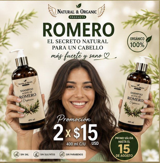 ivan196302's tweet photo. Hombres y Mujeres merecen lo mejor!!!
Nuestra Promo de Shampoo de Romero te espera….apoya y consume lo nuestro 🇪🇨🇪🇨🇪🇨 
Pedidos: 0978831045 https://t.co/Bt0IGBf1rk