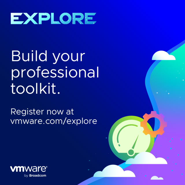 VirtualLukeG's tweet photo. Heading to VMware Explore? Don't leave your free VCF certification on the table! https://t.co/UEL9Pyaqar https://t.co/5pCM4mgmv3