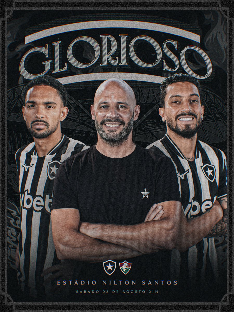 Botafogo's tweet photo. HOJE TEM GLORIOSO! É DIA DE CLÁSSICO NO NILTON SANTOS! VAMOS JUNTOS, FAMÍLIA BOTAFOGO! 🔥🌟 #DIADEFOGO https://t.co/09yrao8WZn