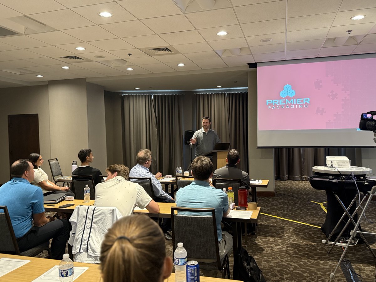 prempack's tweet photo. Last week, Joel Premuda, Corporate Director of Transportation, spoke at the UTS 2026 Sales Conference. Here's to 10 years of partnership, collaboration, and shared success with UTS. 👏 Thanks for having us! https://t.co/rDmTY2Xaov