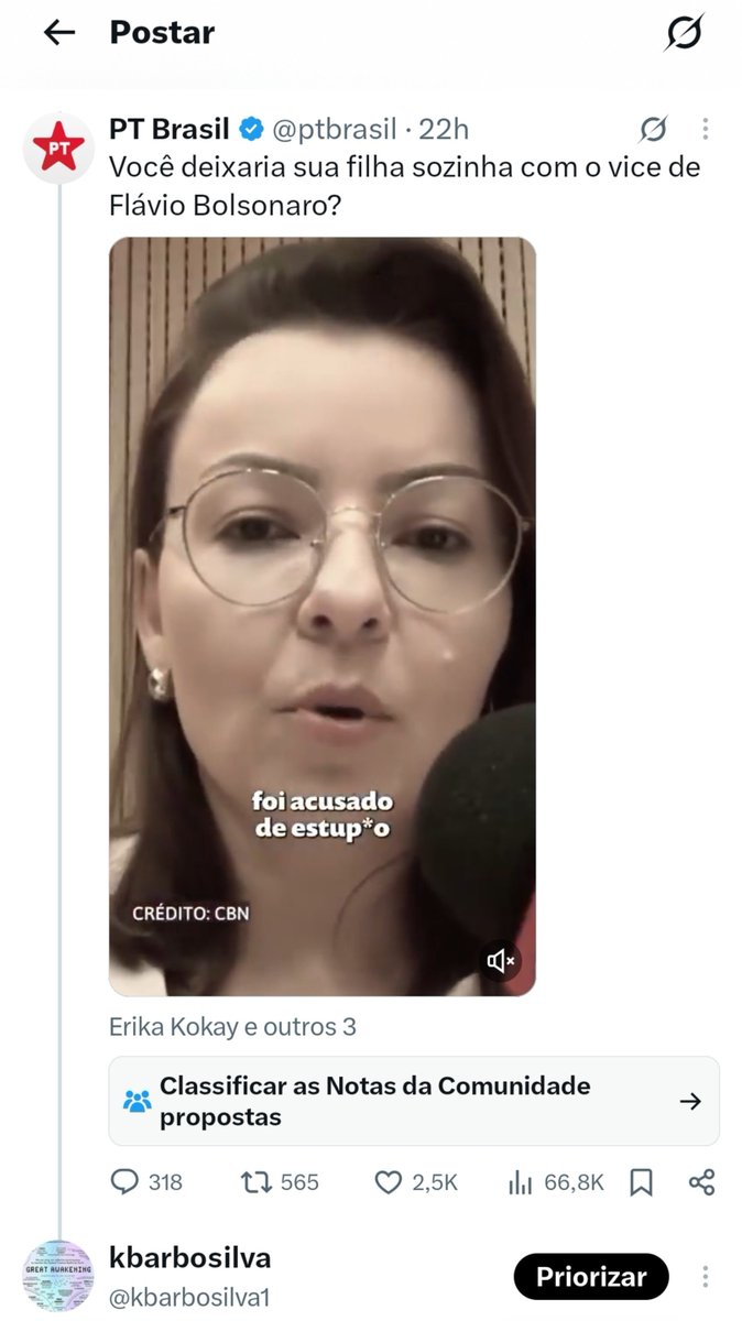 kbarbosilva1's tweet photo. @karinamichelin O Partido das Trevas não parou.

@Alfredogaspar_ foi atacado, de novo.

Não é exagero meu, atacar é um verbo muito usado pela esquerda de forma distorcida, para críticas. 

Foi ataque o que o @ptbrasil fez, com vídeo, nas redes e apagou, mas o print é eterno. https://t.co/5GLuQpNO2I