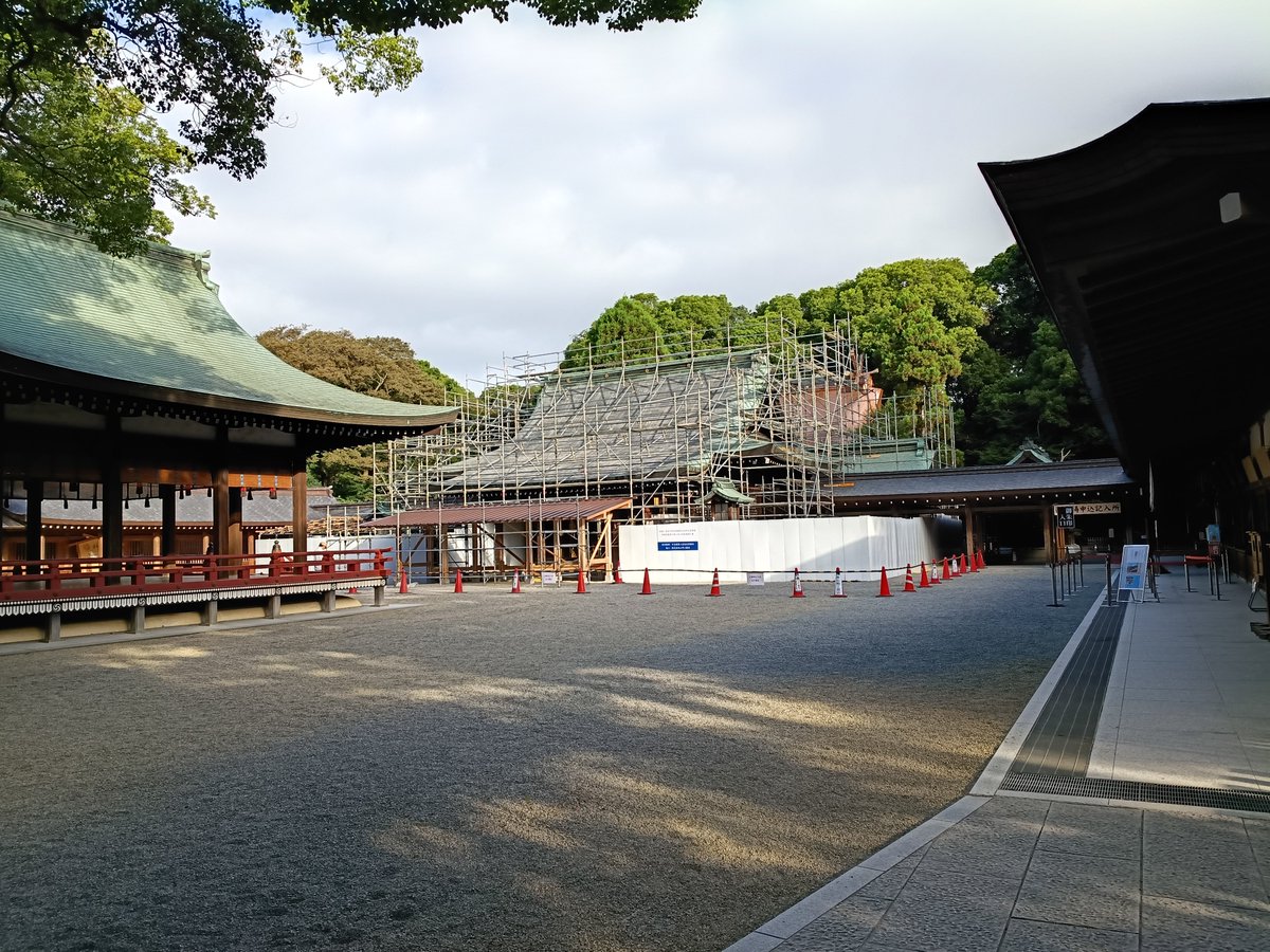 Hideeya's tweet photo. 工事 https://t.co/GVSXp6BNP1