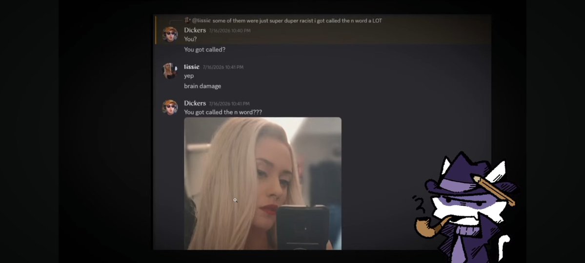 denaltb's tweet photo. Dude, @DickersTV preaches accountability on stream, but his actual Discord DMs read like a pathetic script.

Look at how he explained his live-in girlfriend of 18 months:.

LISSIE: Was your girlfriend aware of me and our dynamic

DICKERS: She was not aware of you in particular.

LISSIE: I have had so many questions that you just ignored

DICKERS: I referenced the fact we live together by mentioning that a lad lives with us.

Then when she tried drafting a statement to clear his name at midnight, he actively coached her to scrub it:

LISSIE: This was inferred as cheating, but this is not true.

DICKERS: Dw about the cheating stuff. Going into it would be too forced.

Calling your live in girlfriend a lad in DMs and coaching your side options to bury cheating claims is pure fraud.

Source: Mrow @doomermedia