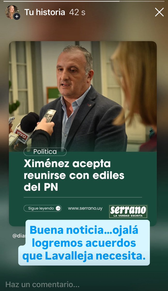 CarolAviaga's tweet photo. LAVALLEJA: 
Según los trascendidos de prensa, logramos generar una instancia de diálogo con el Intendente de Lavalleja.
Los vecinos se merecen que demos el máximo esfuerzo para preservar las fuentes laborales de la Intendencia y la gestión en obras desde el Gobierno Departamental https://t.co/6DgXLyzWXz