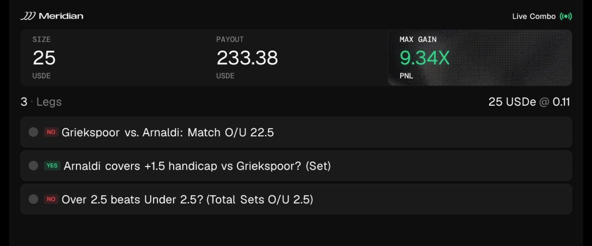 degenfarmer69's tweet photo. @meridiandotxyz @RobinhoodApp Locked and loaded with my parlays for the final week. Fingers crossed. https://t.co/xckhkxlx6m
