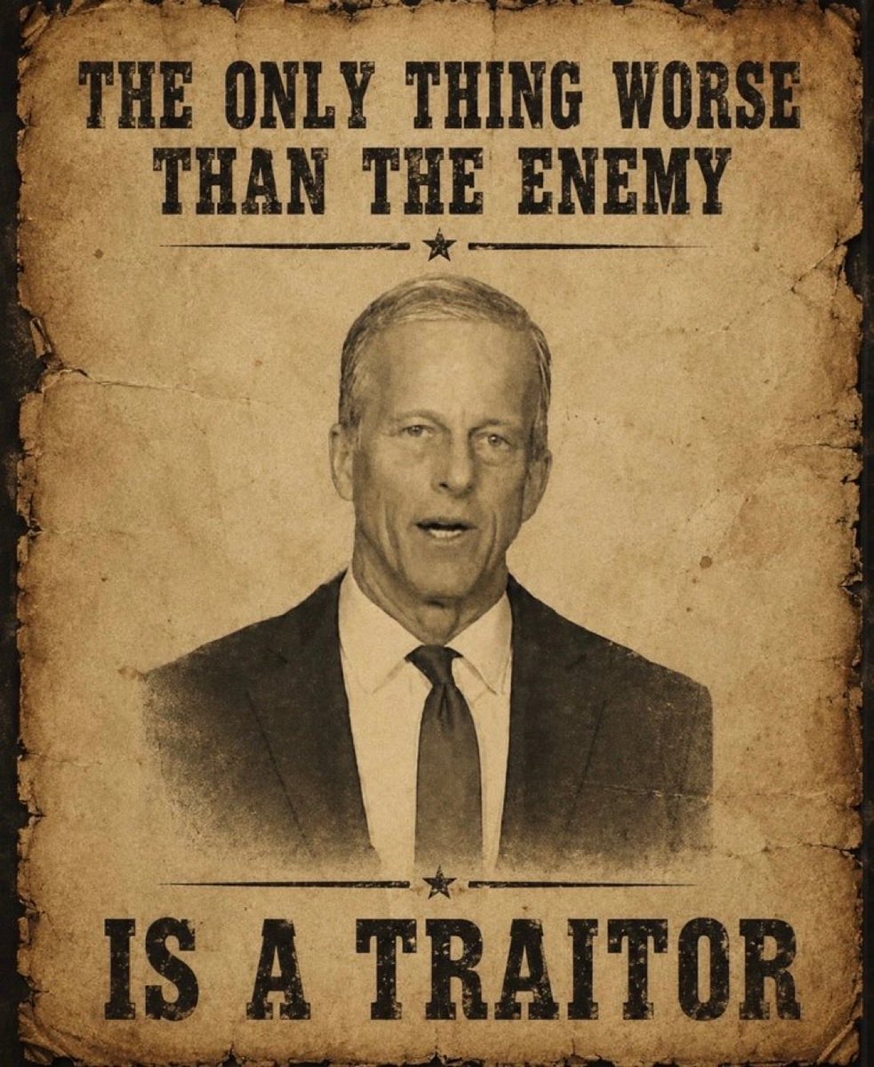 daveny1505's tweet photo. @LeaderJohnThune @randum20 @SenateGOP Thune is worse than the enemy of the people https://t.co/v6VKNRZvrE