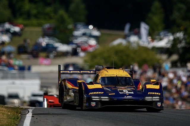 VincentJBruins's tweet photo. The No. 6 Penske Porsche has received a 5-minute post-race stop-and-go, dropping them from P8 to P10 in the Road America results, after the crash with Jack Aitken in the final laps. Kévin Estre has been placed on a two-race probation for "unjustifiable risk".

📸 IMSA | #IMSA https://t.co/vuh6g8OXKG
