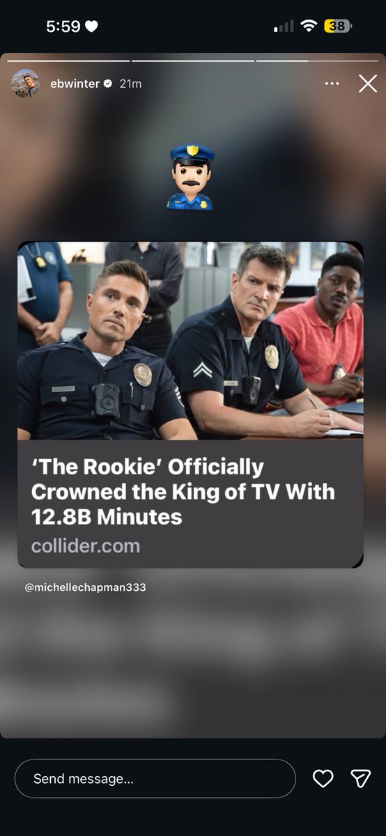 rappschen's tweet photo. that my silly cop show wdym :( https://t.co/Kbdom3XMdh