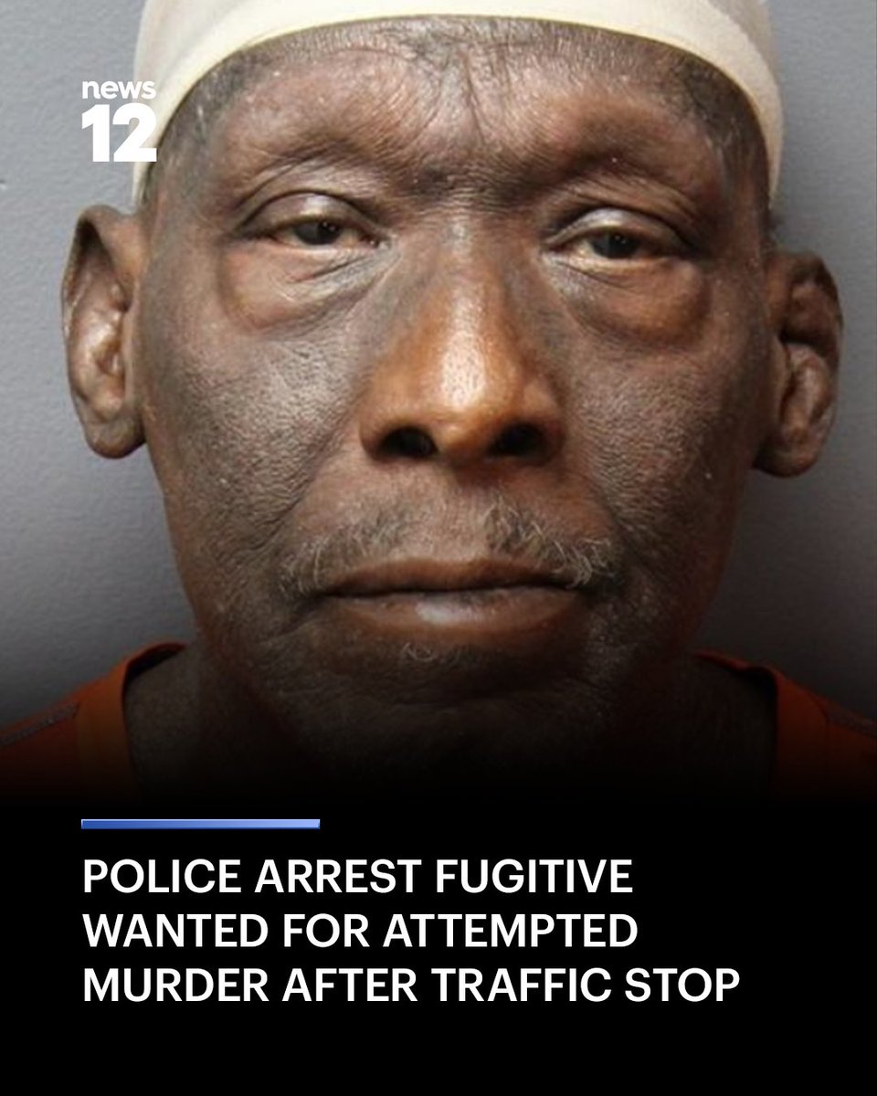 News12NJ's tweet photo. FUGITIVE CAUGHT: A routine traffic stop ended in the arrest of a Paterson man wanted on an attempted murder warrant who police said has been at large for about two decades.

https://t.co/Pgnu5aggSz

#News12 #NewJersey #Crime #Police https://t.co/ZlCh6vLnEU