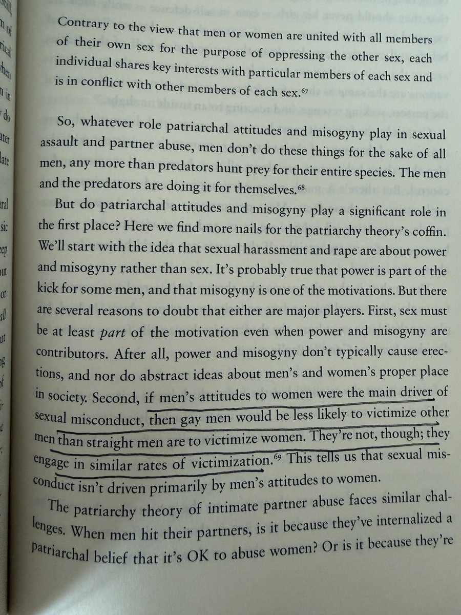 robkhenderson's tweet photo. "misogyny...if men's attitudes to women were the main driver of sexual misconduct, then gay men would be less likely to victimize other men than straight men are to victimize women. They're not, though; they engage in similar rates of victimization." https://t.co/CqS3r2MbRl https://t.co/cTnQsU4QLV