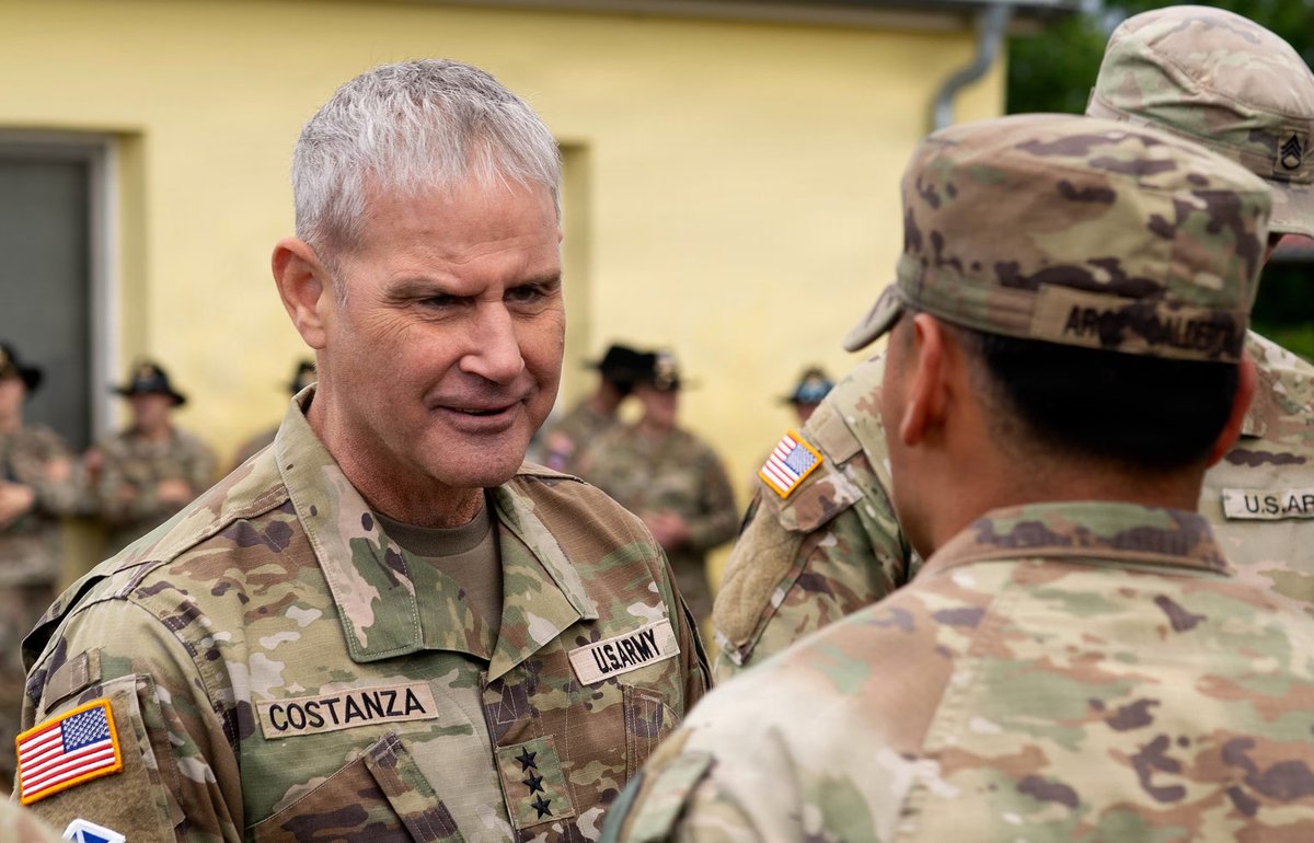 clashreport's tweet photo. Lt. Gen. Charles Costanza, commander of the U.S. Army's V Corps in Europe, was abruptly removed from command about two months before his scheduled departure. 

V Corps plays a key role in overseeing U.S. Army operations in Europe and supporting NATO following Russia's invasion of Ukraine.

Source: ABC News