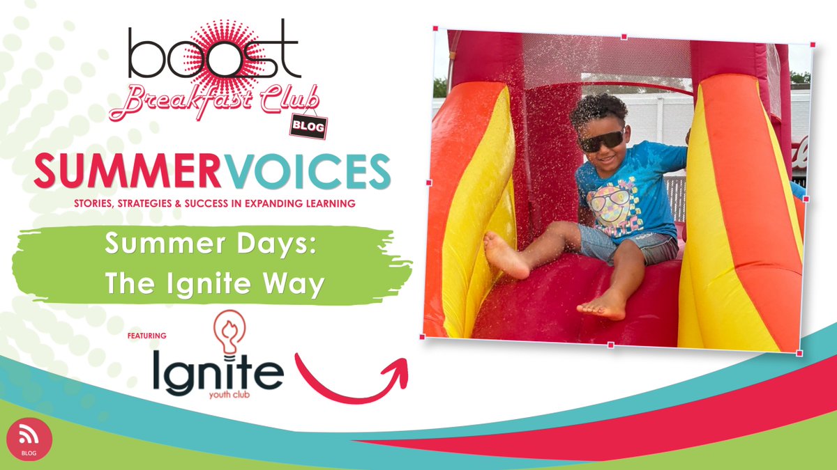 TEAMBOOST's tweet photo. Kelly Baker, President/Founder of Ignite Youth Club, Inc. & BOOST Ambassador, shares how “Summer Days: The Ignite Way” inspired elementary students through meaningful relationships, learning & unforgettable summer experiences. #SummerVoices
#BOOSTCafe https://t.co/19DmtHPeZU https://t.co/LXvVseRPM5