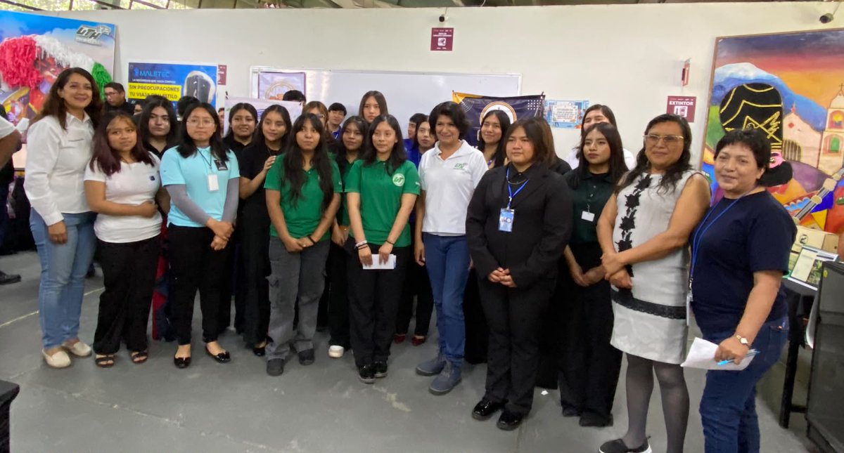 STEM_UTYP's tweet photo. 💜La Universidad Tecnológica de Huejotzingo recibió a estudiantes de la Universidad Tecnológica de la Región Norte de Guerrero, en una visita académica.
Desde el Consejo Nacional STEM, seguimos fortaleciendo la colaboración entre instituciones de educación superior.  #STEMUTyP https://t.co/qaQamFpKfB