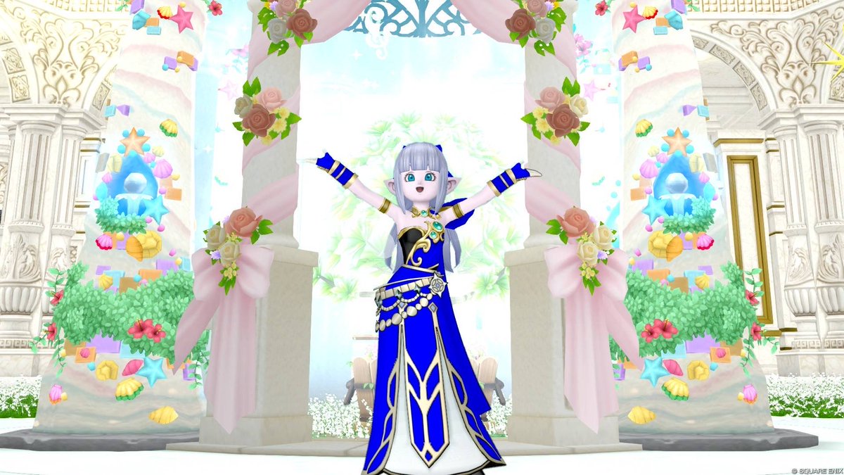 40k051820's tweet photo. DQXショップのセール期間中なので
また新しいドレア作りました👗

近いうちに
黒髪と金髪でドレアを一つずつ作れたらいいな🌟

#DQ10 https://t.co/PiIYvF7fop