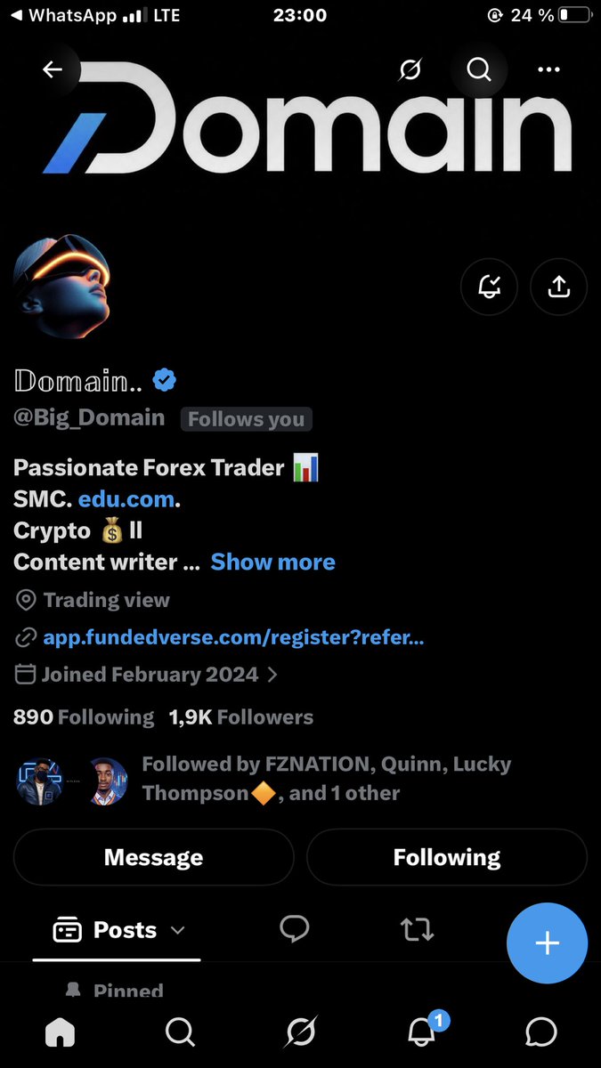 MedikWiz's tweet photo. @Big_Domain @FundedVerse @PrincessElendu @DesireeYen_ @SOTE_Influence @Crtquinn @crypt_whisper @Emrik__ @DegenBibee @everythingfxx @_REAL_FX @daxfx196560 @justwisdomm @preityzee Done all ✅
@A_VeryWeirdGuy @_Casio_0 https://t.co/iZiaaPA28k