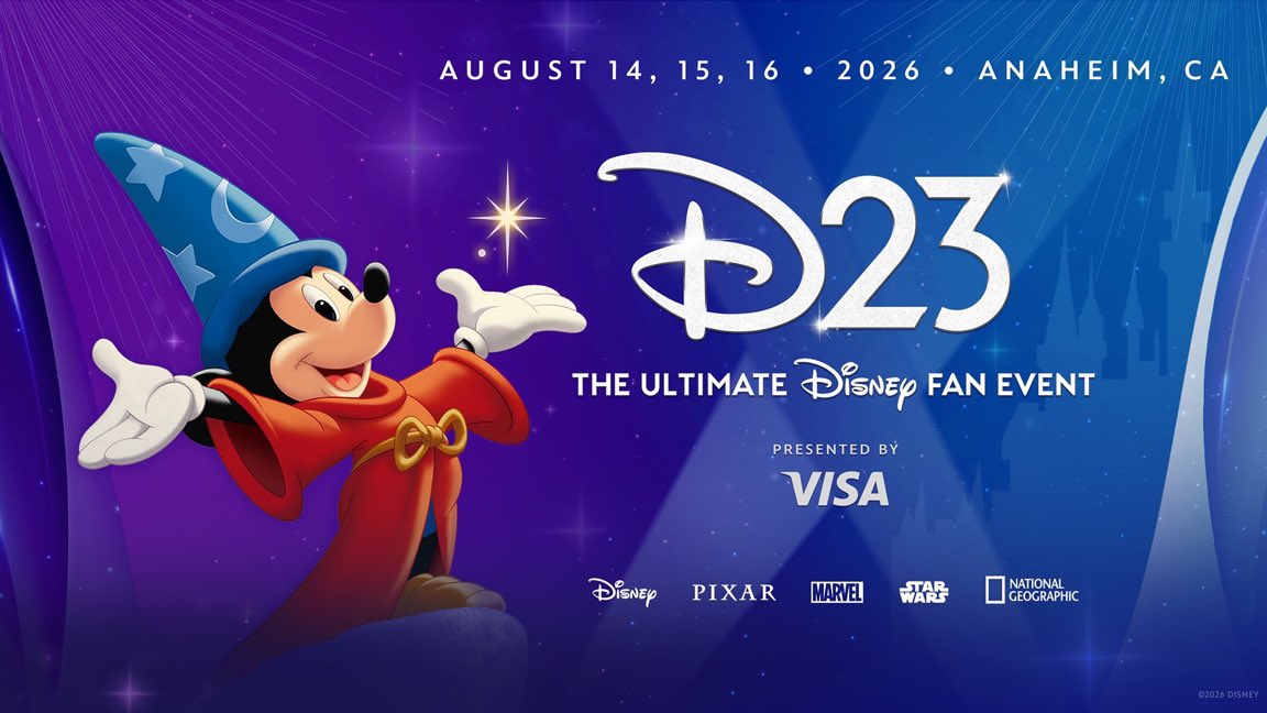 DiscussingFilm's tweet photo. D23 happens in 1 WEEK, with major news expected from Marvel, Star Wars, Pixar &amp; more!

Follow @DiscussingFilm for our LIVE coverage of the main panel — 7pm PT/10pm ET/3am BST. https://t.co/YqbhTThn2S