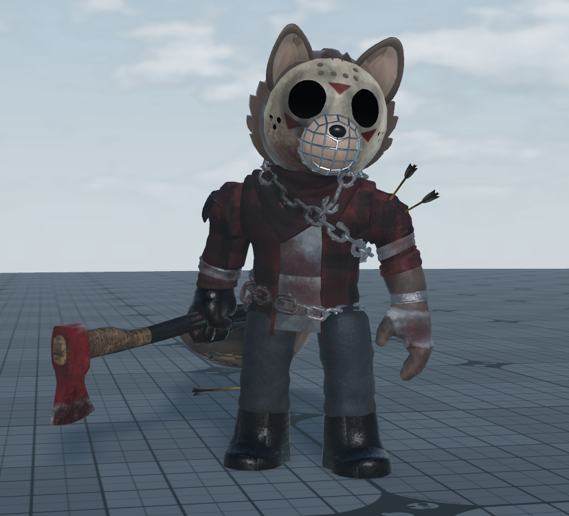 Mercenary_Rose's tweet photo. "The Enshrouded" Remodel Preview |🪓

Upcoming Penny Skin inside Piggy: Beyond amd official remodel of the classic Masked Doggy Community Skin

here a better look at him https://t.co/JfSQaYxuyb