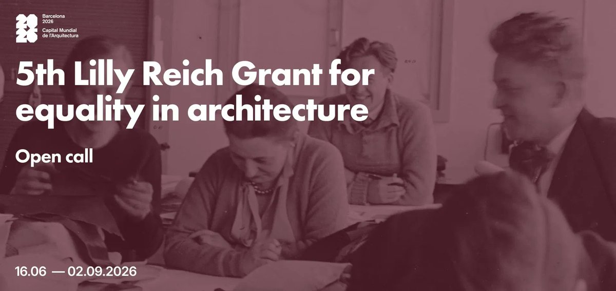 archinect's tweet photo. New architecture & design competitions from Bustler include The Architect’s Chair, IN:SENSE Design Award, Lilly Reich Grant for Equality in Architecture, and International Sustainable Building Competition. #ArchitectureCompetition #DesignCompetition
https://t.co/QkxzHgExVj https://t.co/SCAV8jC4nb